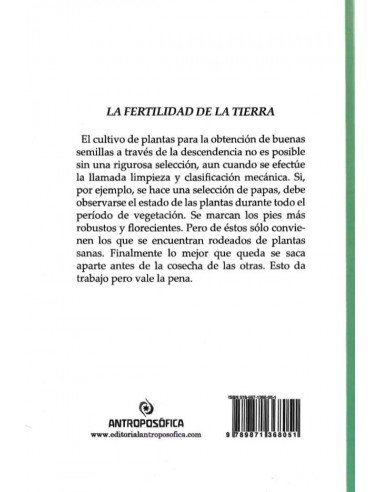 La Fertilidad de la tierra