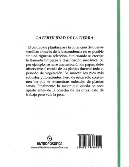 La Fertilidad de la tierra